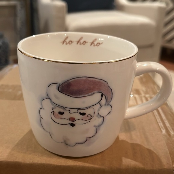 Creative Co-op 12oz. Snowman, Angel, Wreath & Santa Mug Set/NWT - Picture 5 of 14